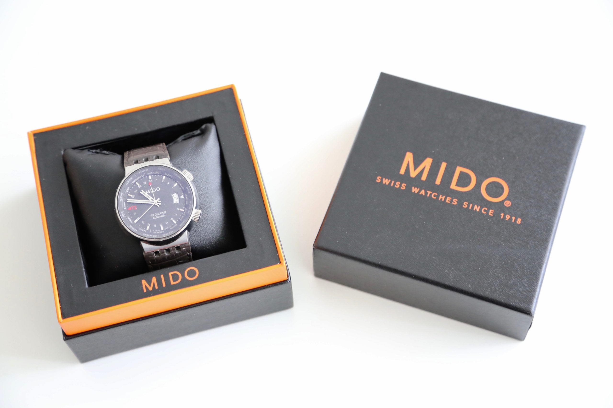 Mido all discount dial gmt automatic